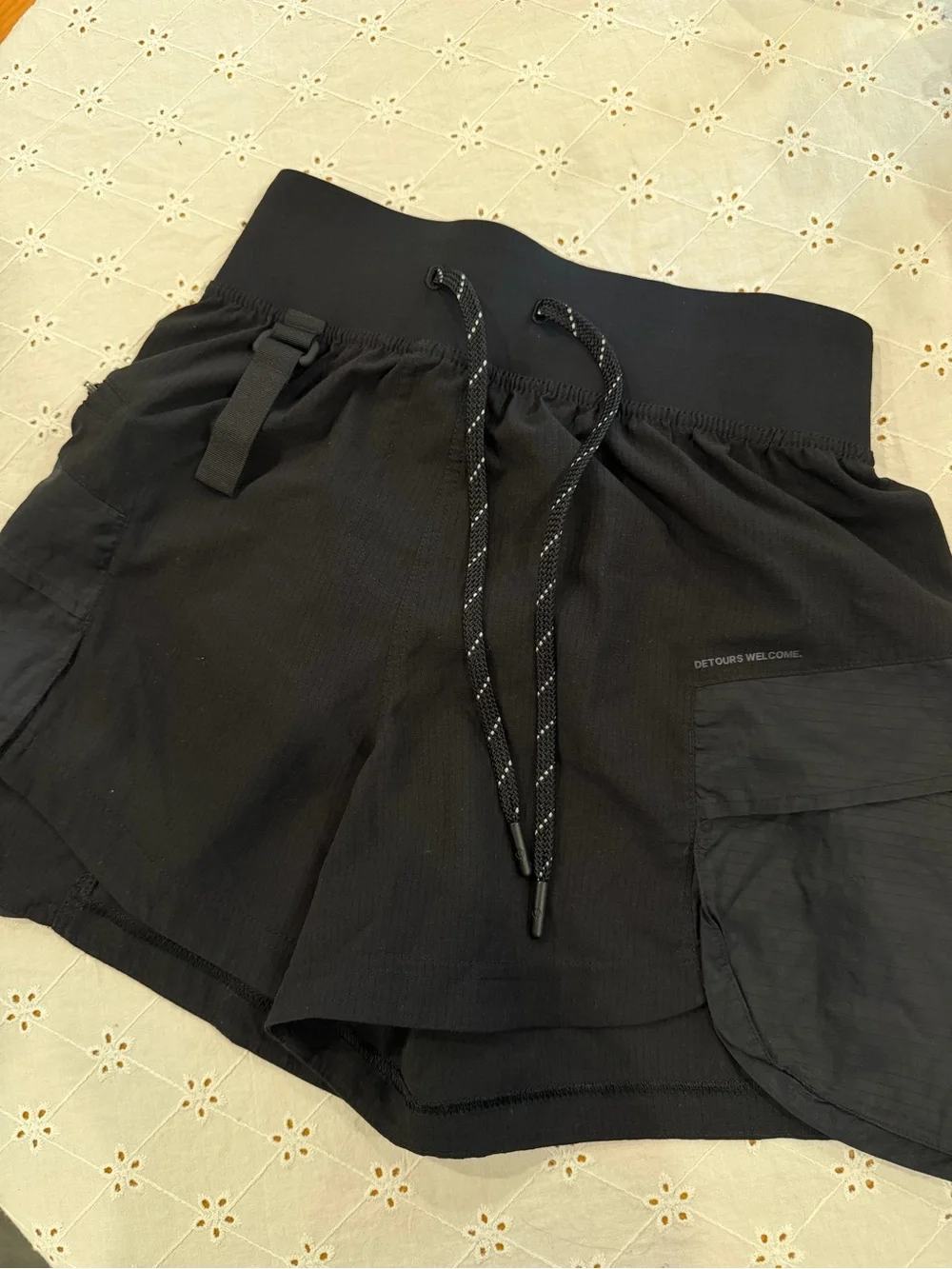 lululemon athletica Black Athletic Shorts
